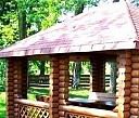Открытая беседка из бруса Пермь