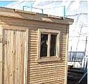 Бытовки дачные деревянные со сборкой на участке Пермь