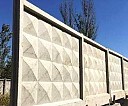 Двухсторонний бетонный забор под ключ Пермь