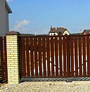 Калитка из евроштакетника Пермь