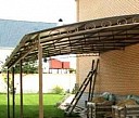 Навес из поликарбоната 3 на 3 Пермь