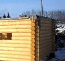 сруб бани 4х6 м Пермь