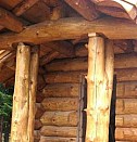 сруб бани из лиственницы Пермь