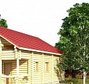сруб дома 7х9 м Пермь