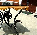 Журнальные столики с элементами художественной ковки Пермь