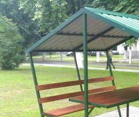Беседка из труб металлических Пермь