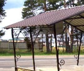 Беседки металлические сборные для дачи Пермь