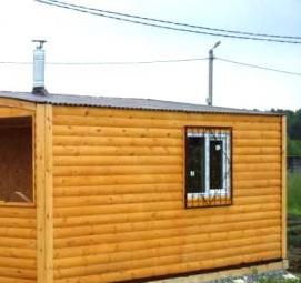 Бытовка с туалетом и печкой Пермь