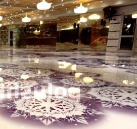 Дизайнерский наливной пол