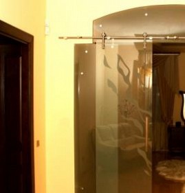 Дверь стеклянная для бани 1700х700 Пермь