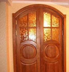 Двери межкомнатные арочные двухстворчатые Пермь