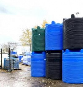 Емкость для воды 1 куб пластиковая Пермь