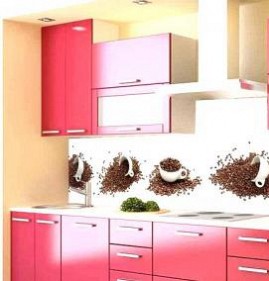 фартук для красной кухни Пермь