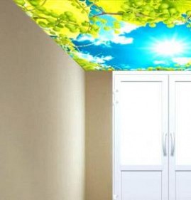 фотообои на потолок 3d Пермь