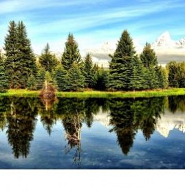фотообои на стену: озеро Пермь