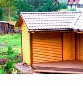 хозблок с душем для дачи Пермь