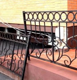 Кованые перила на крыльцо Пермь
