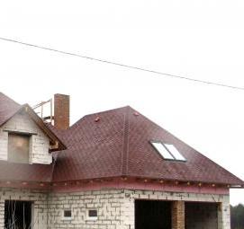 Кровля из битумной черепицы Пермь