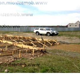 Ленточный фундамент 10х10 м Пермь