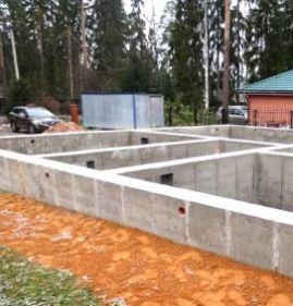 Ленточный фундамент 6х9 м Пермь