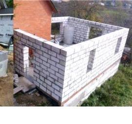 Ленточный фундамент из шлакоблока Пермь