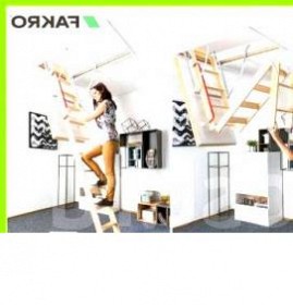 Лестница чердачная 70x80x280 см Пермь