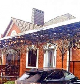 Металлические столбы для навеса Пермь