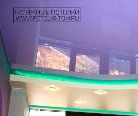 Натяжной потолок с led подсветкой Пермь