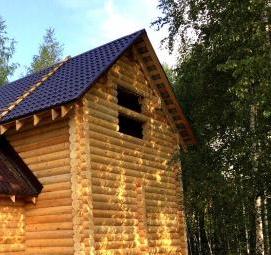 Оцилиндрованное бревно 22 см Пермь