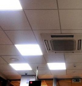 Офисный светодиодный потолочный светильник армстронг 40w Пермь