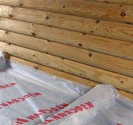 Пароизоляция ванной в деревянном доме Пермь