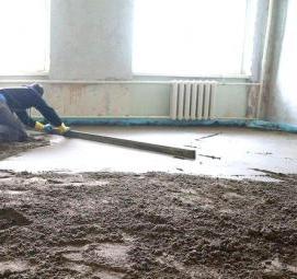 Пенопласт под стяжку в квартире Пермь