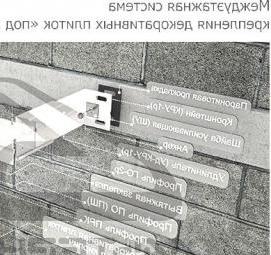 Подсистема для клинкерной плитки фасада Пермь