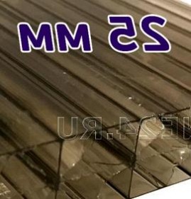 Поликарбонат 25 мм прозрачный Пермь