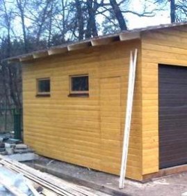 Построить каркасный гараж под ключ Пермь