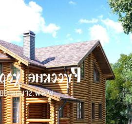 Потолочные балки из бревна Пермь