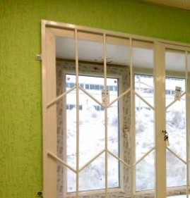 раздвижные решетки на окна гармошка Пермь