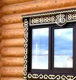 резные наличники из пластика на окна Пермь