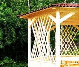 самые дешевые беседки из дерева Пермь