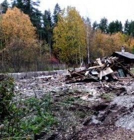 Снос деревянного дома и вывоз мусора Пермь