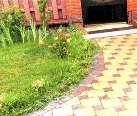 Тротуарная плитка 8 кирпичей Пермь