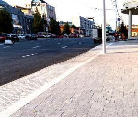 Тротуарная плитка черного цвета Пермь