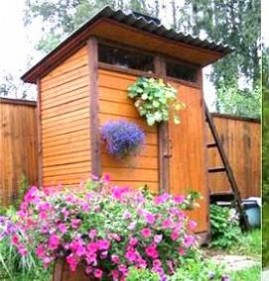 туалетная кабина для дачи из дерева Пермь