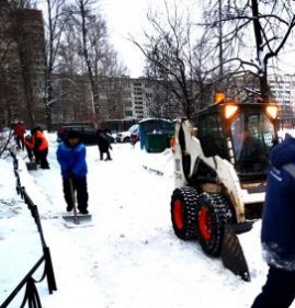 уборка территории от снега Пермь