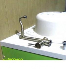 установка смесителя из искусственного камня Пермь