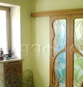 Витражные межкомнатные двери Пермь