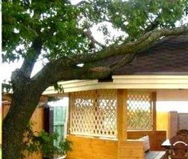 Восьмиугольная беседка из бруса Пермь