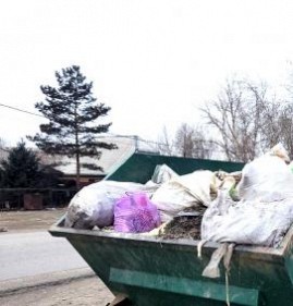Вывоз мусора контейнер на сутки Пермь