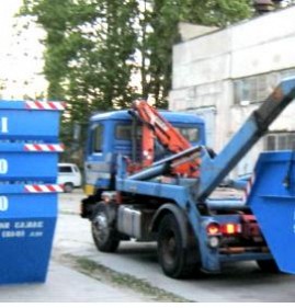 Вывоз мусора с установкой контейнера Пермь