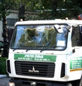 Вывоз мусора в деревне Пермь